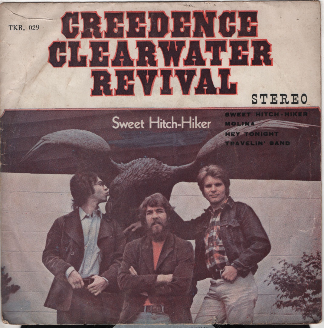 CREEDENCE CLEARWATER REVIVAL /SWEET HITCH-HIKER /MOLINA / THAI EP 7" THAILAND