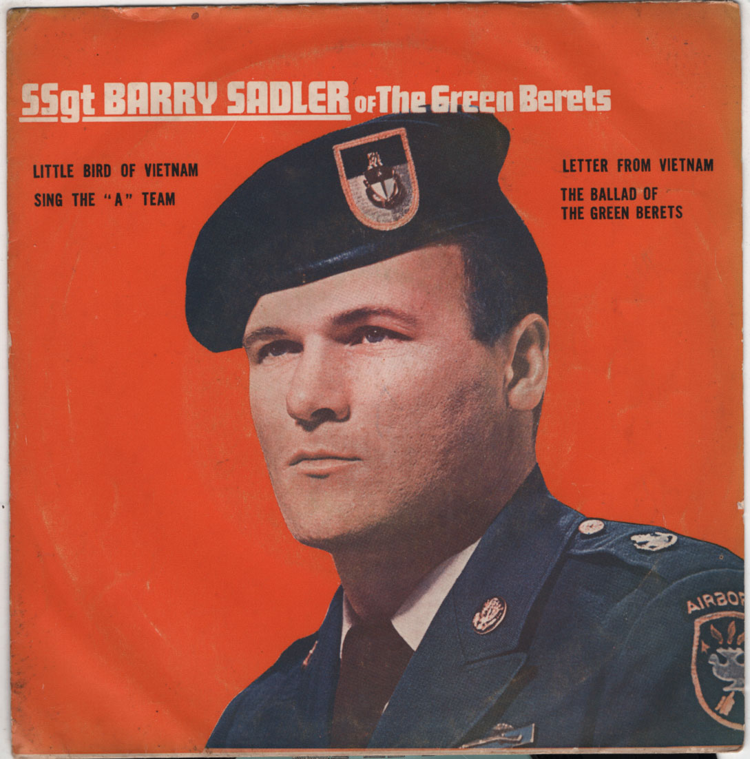 SSGT BARRY SADLER /LITTLE BIRD OF VIETNAM / / THAI EP 7" THAILAND