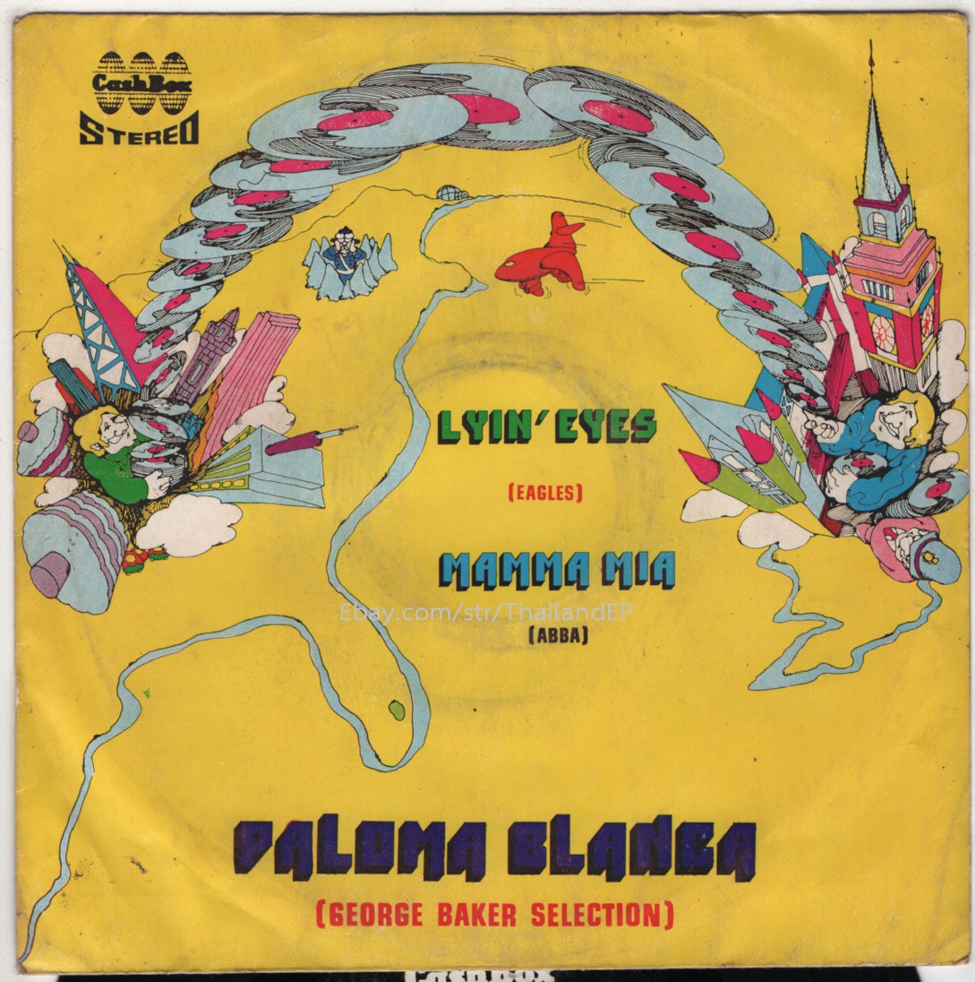 GEORGE BAKER SELECTION /ABBA /EAGLES / THAI EP 7" THAILAND 45RPM