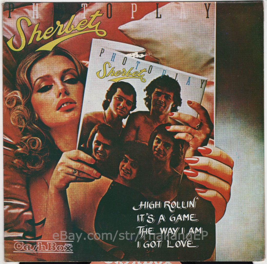 SHERBET /IT'S A GAME /HIGH ROLLIN' / THAI EP 7" THAILAND 45RPM