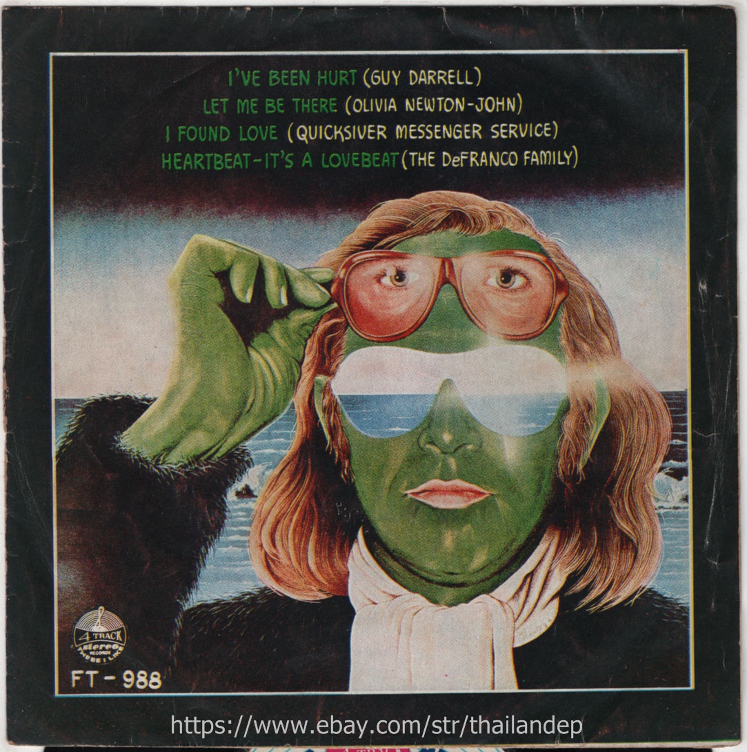GUY DARRELL /OLIVIA NEWTON-JOHN /QUICKSIVER MESSENGER SERVICE / THAILAND 45RPM