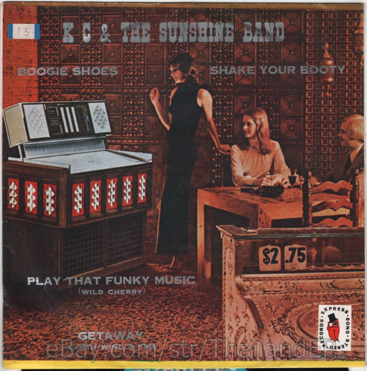 /BOOGIE SHOES /WILD CHERRY /EARTH WIND & FIRE EP 7" THAILAND
