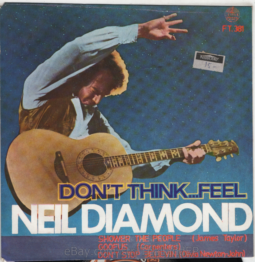 NEIL DIAMOND /JAMES TAYLOR /CARPENTERS /OLIVIA NEWTON-JOHN THAI EP 7" THAILAND