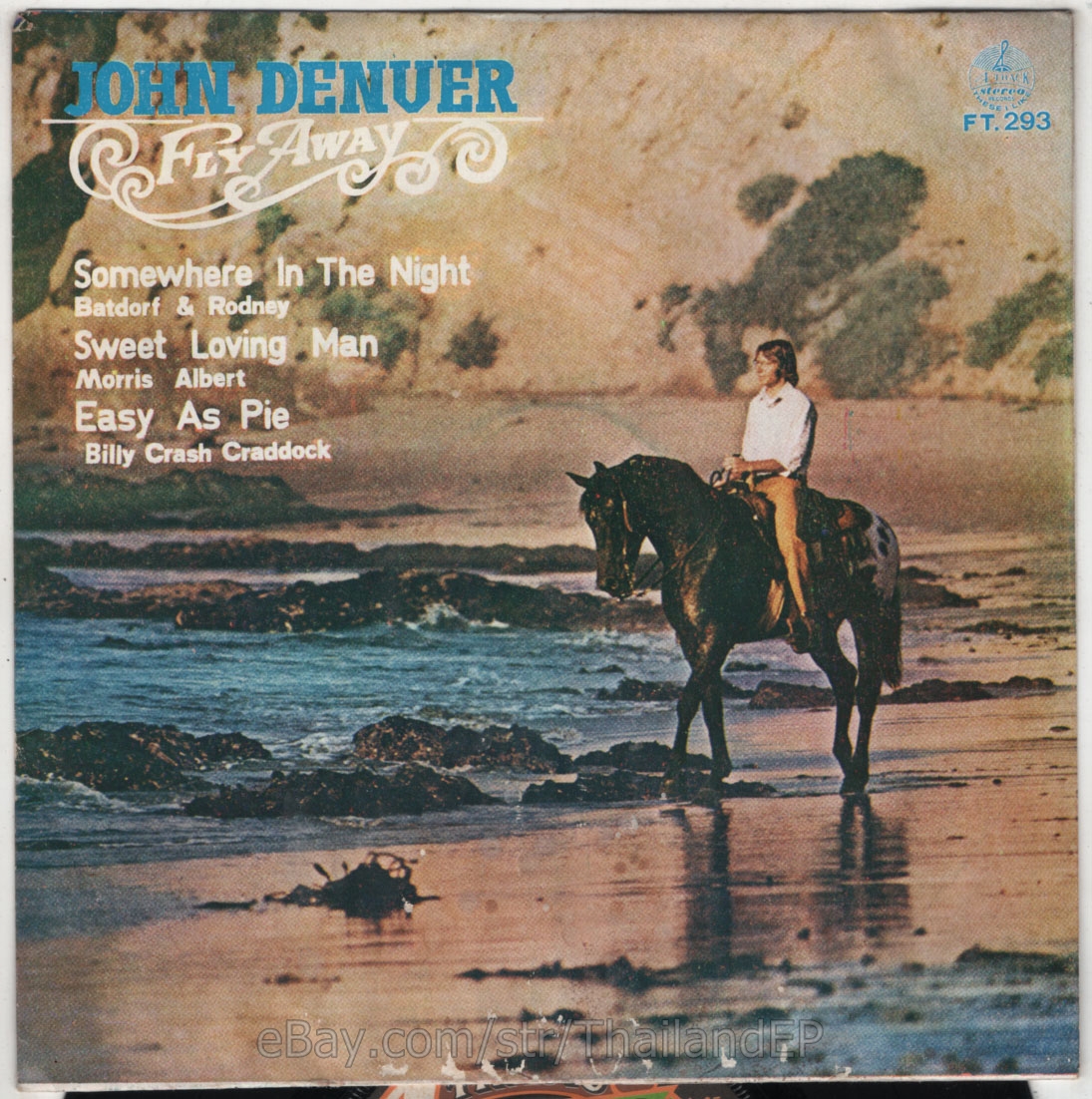JOHN DENVER /MORRIS ALBERT /BILLY CRASH CRADDOCK / THAILAND EP 7" 45RPM