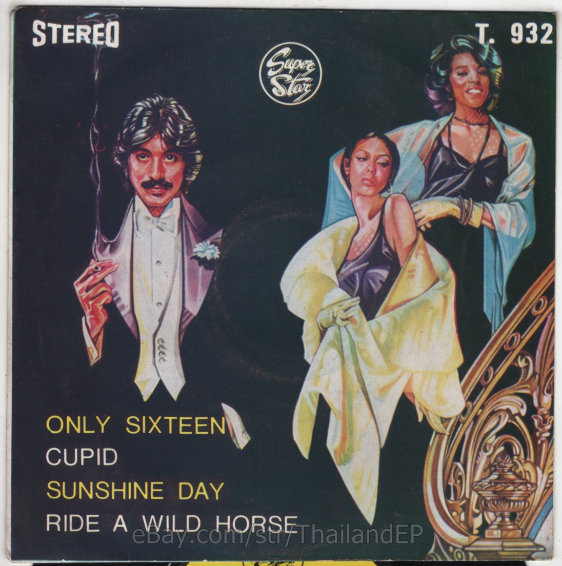 DR.HOOK /TONY ORLANDO & DAWN /OSIBISA /DEE CLARK THAI EP 7" THAILAND 45RPM