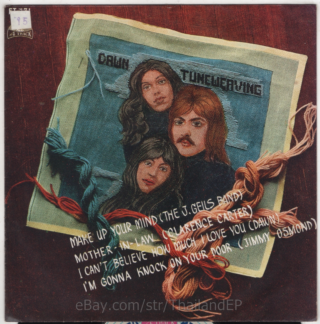THE J. GEILS BAND /CLARENCE CARTER /DAWN  /JIMMY OSMOND THAI EP 7" THAILAND