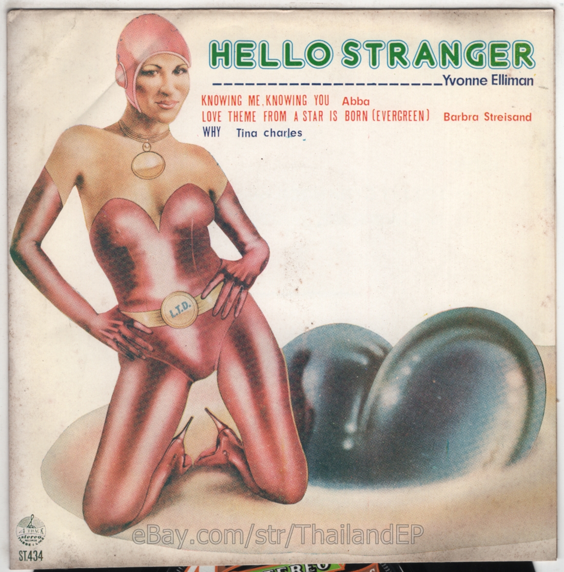 YVONNE ELLIMAN /ABBA /BARBRA STREISAND /TINA CHARLES THAI EP 7" THAILAND 45RPM