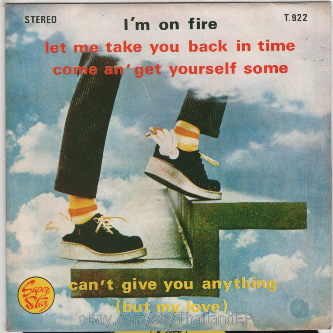 THE STYLISTICS /CAN'T GIVE YOU ANYTHING (BUT MY LOVE) /1975 DISCO / THAI EP 7"