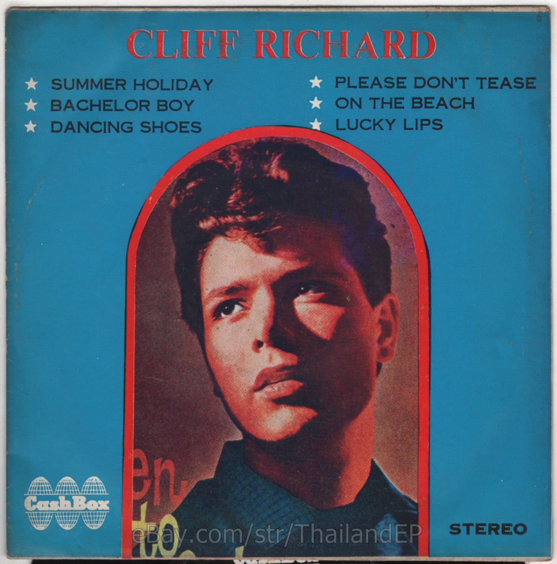 CLIFF RICHARD /SUMMERHOLIDAY /BACHELOR BOY / THAI EP 7" THAILAND 45RPM