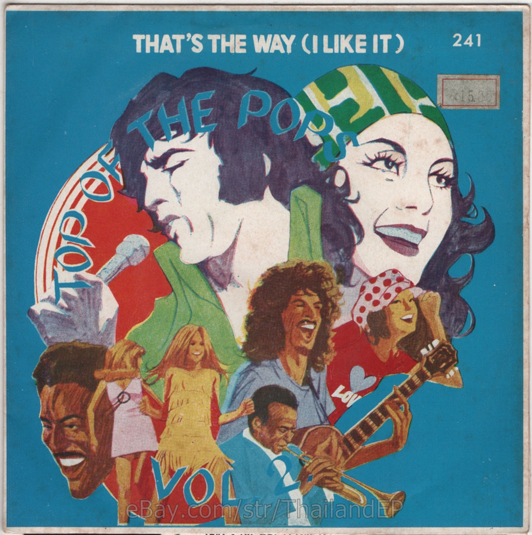 K.C. & THE SUNSHINE BAND /THE RITCHIE FAMILY / /TAVARES THAI EP 7" THAILAND