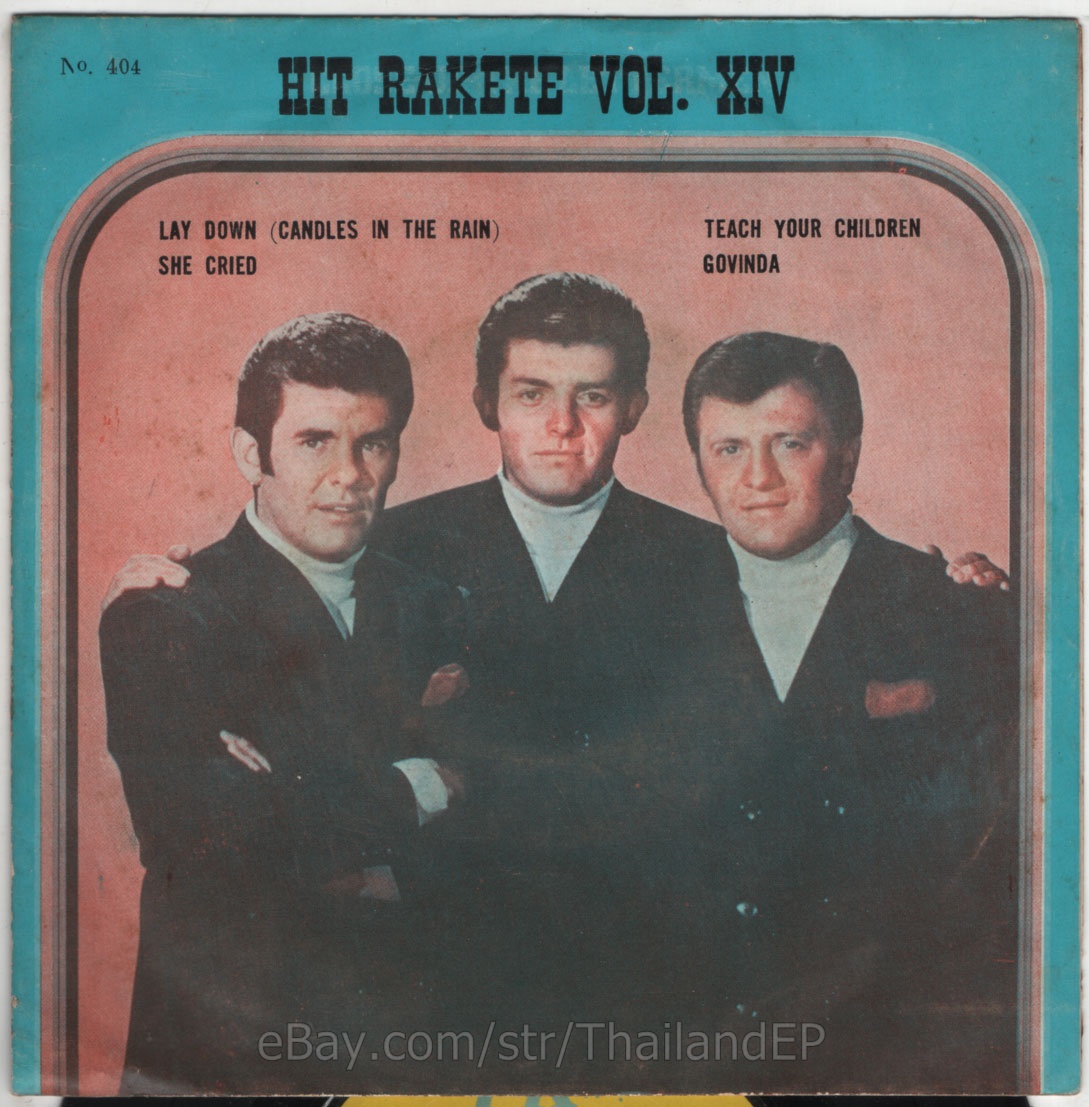 MELANIE /THE LETTERMEN /CROSBY, STILLS, NASH & YOUNG / THAI EP 7" THAILAND 45RPM