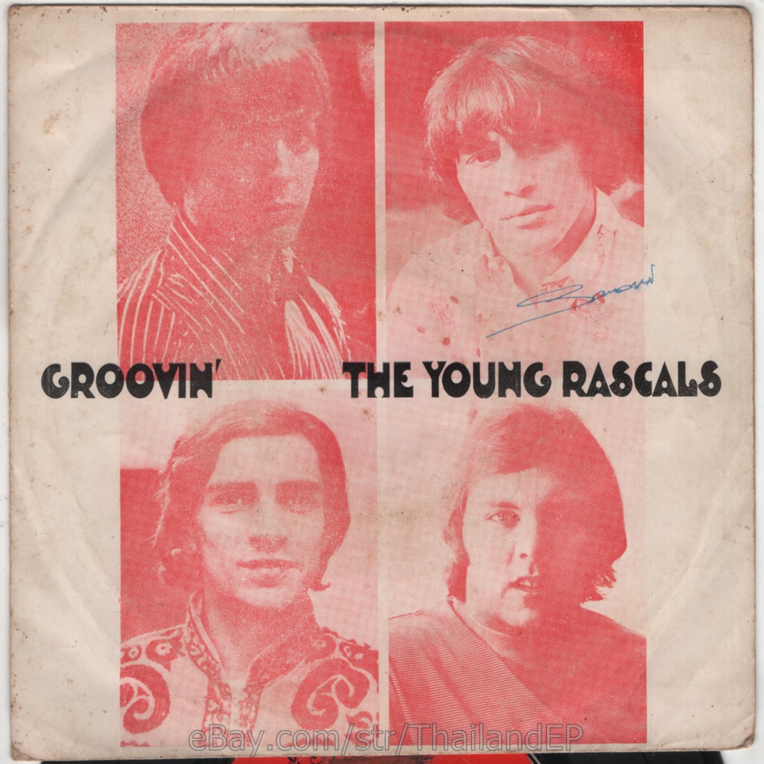 THE YOUNG RASCALS /GROOVIN' /IT'S LOVE / THAI EP 7" THAILAND 45RPM