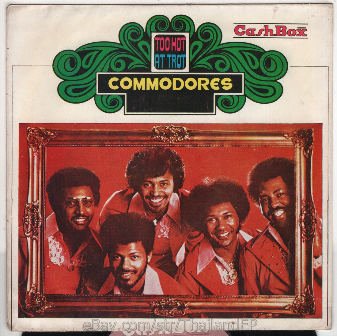 COMMODORES /VILLAGE PEOPLE /CARL DOUGLAS /TAVARES THAI EP 7" THAILAND 45RPM