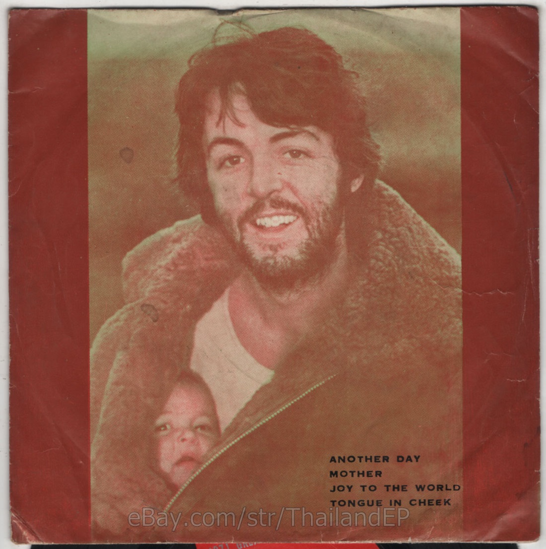 Paul McCartney - Another Day 1971 /John Lennon - Mother '70 THAI EP 7" THAILAND