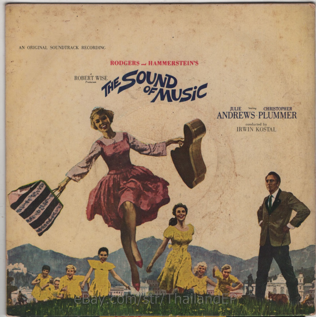 Do-Re-Mi - THE SOUND OF MUSIC (1965) /The Lonely Goatherd 7 Songs THAI EP 7"