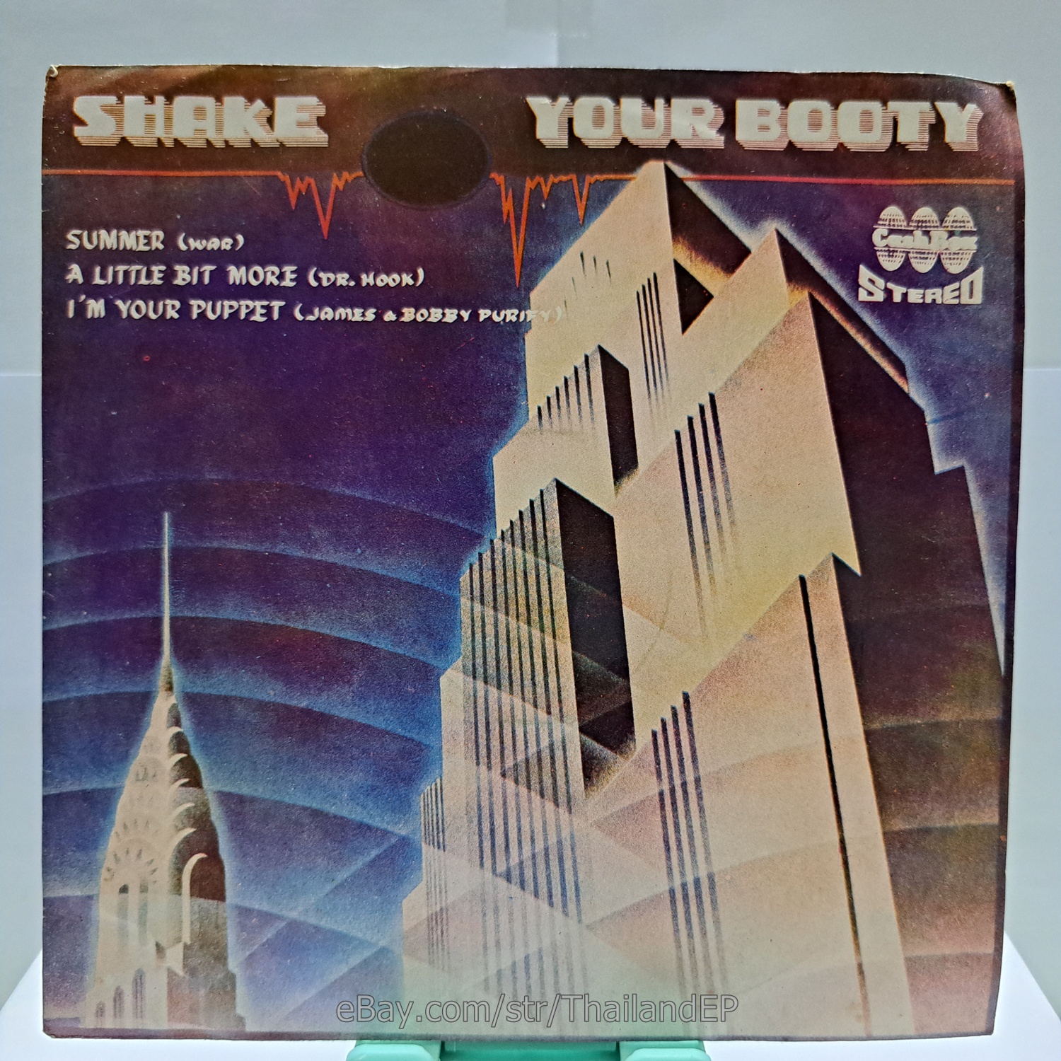 K C AND THE SUNSHINE BAND - (SHAKE, SHAKE, SHAKE) SHAKE YOUR BOOTY (C.B. 057) 7" Thai EP