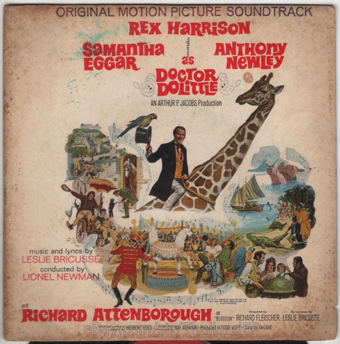 Doctor Dolittle Andy Williams - When I Look In Your Eyes /Bobby Darin THAI EP 7"