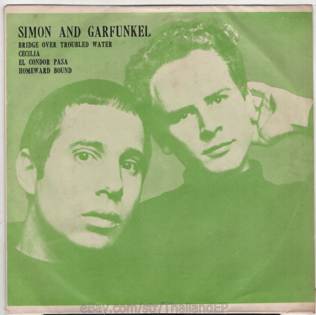 Simon & Garfunkel - Bridge Over Troubled Water 1970 / THAI EP 7" THAILAND 45RPM
