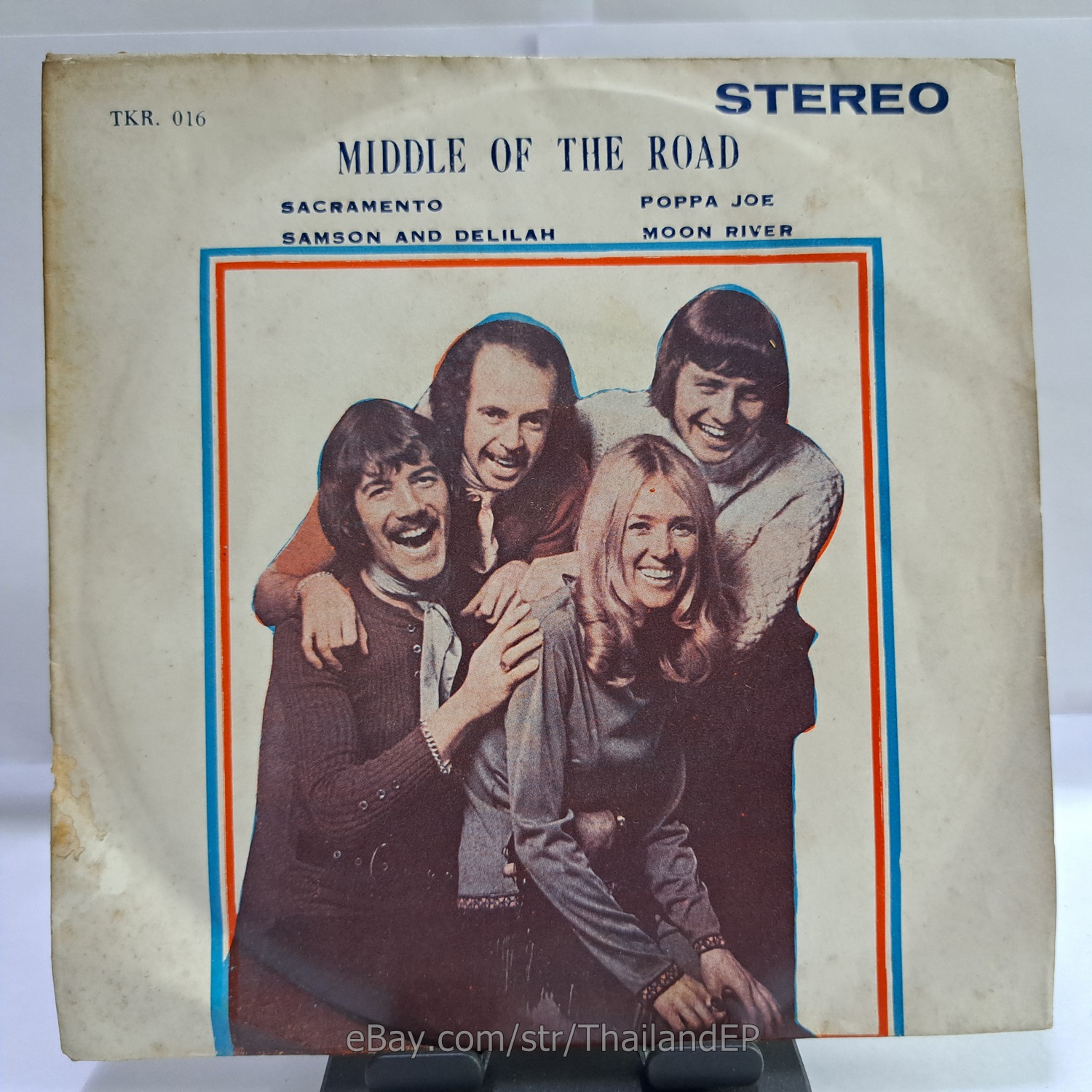 MIDDLE OF THE ROAD /SACRAMENTO / / THAI EP 7" THAILAND 45RPM