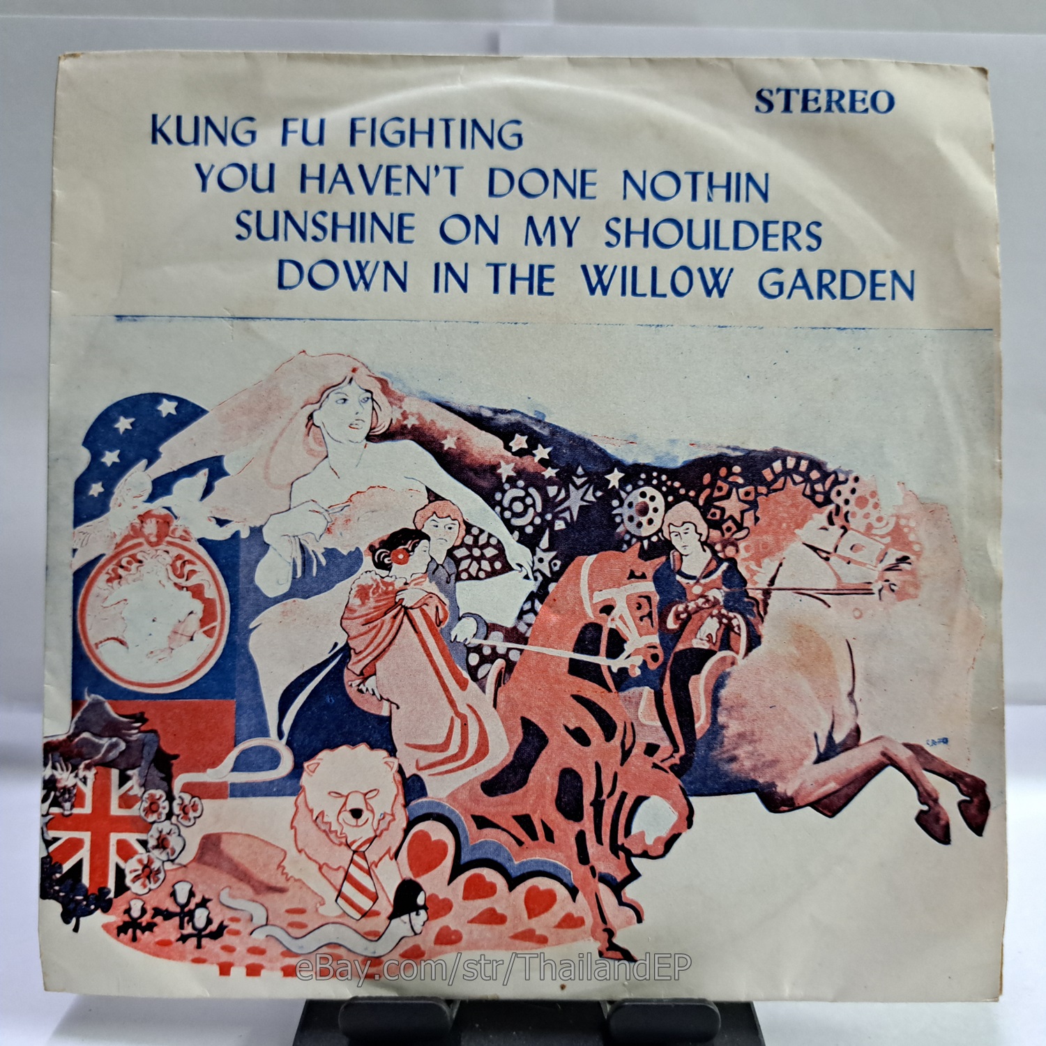 CARL DOUGLAS /JOHN DENVER /JOHN DENVER /GARFUNKEL THAI EP 7" THAILAND 45RPM