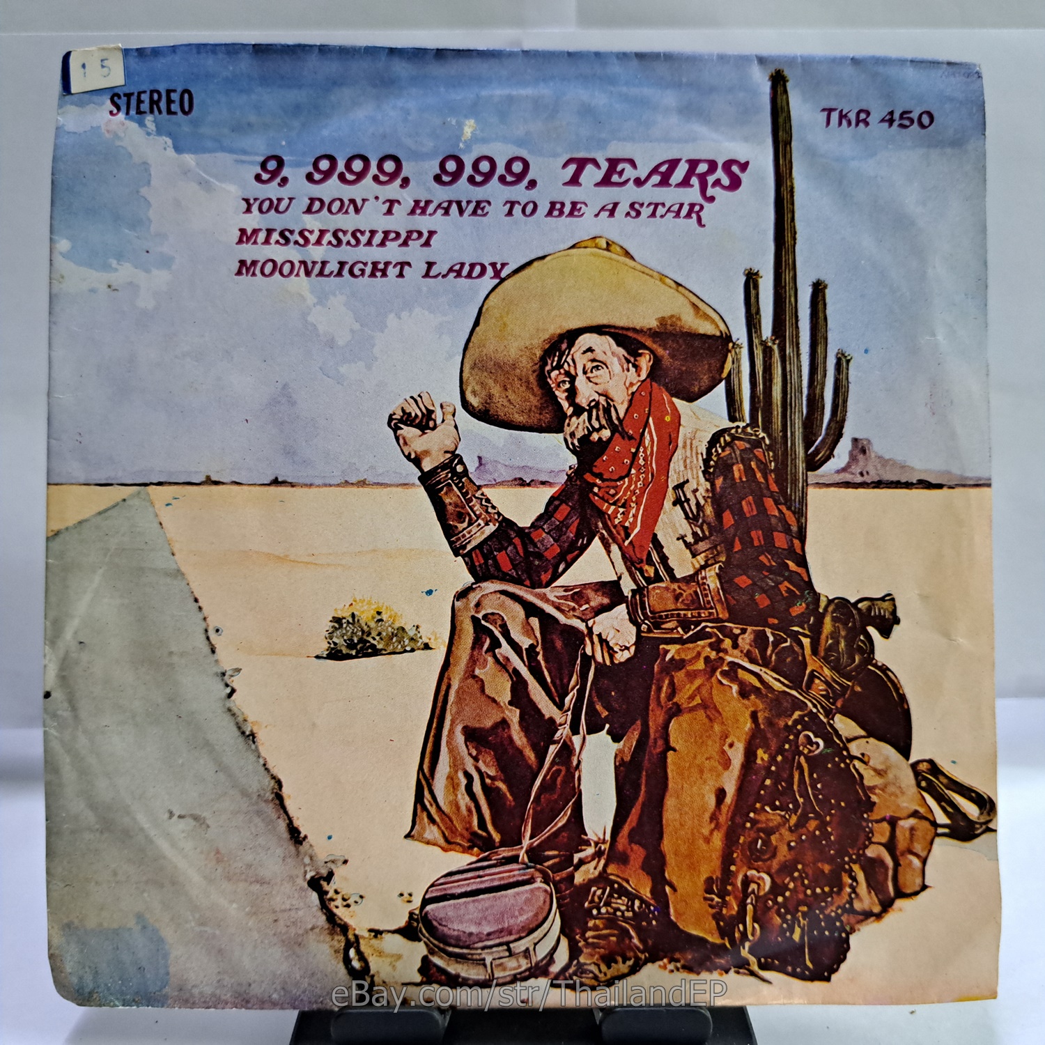 DICKEY LEE /MARILYN MCCOO & BILLY DAVIS / /ALBERT HAMMOND THAI EP 7" THAILAND