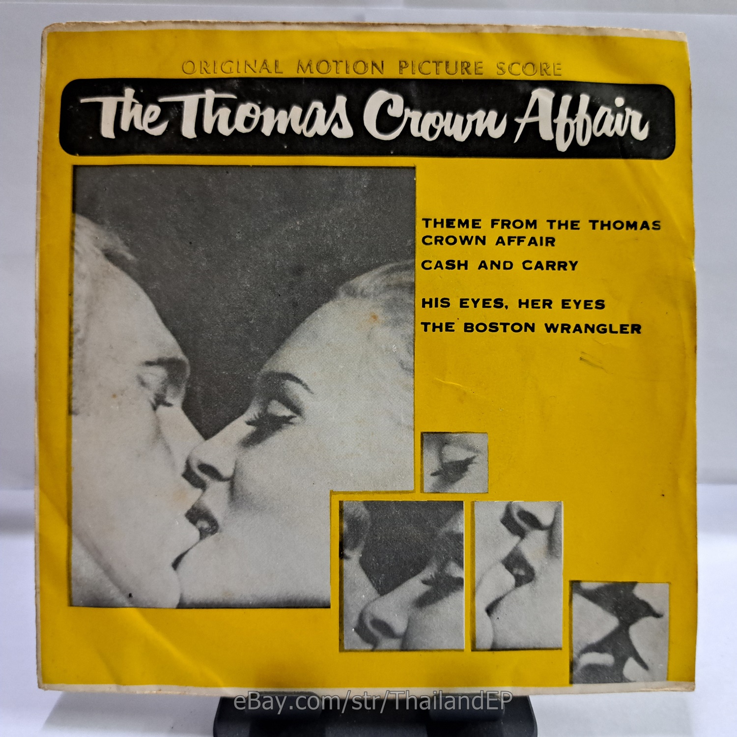 NOEL HARRISON /THEME FROM THE THOMAS CROWN AFFAIR /MICHEL LEGRAND / THAI EP 7"
