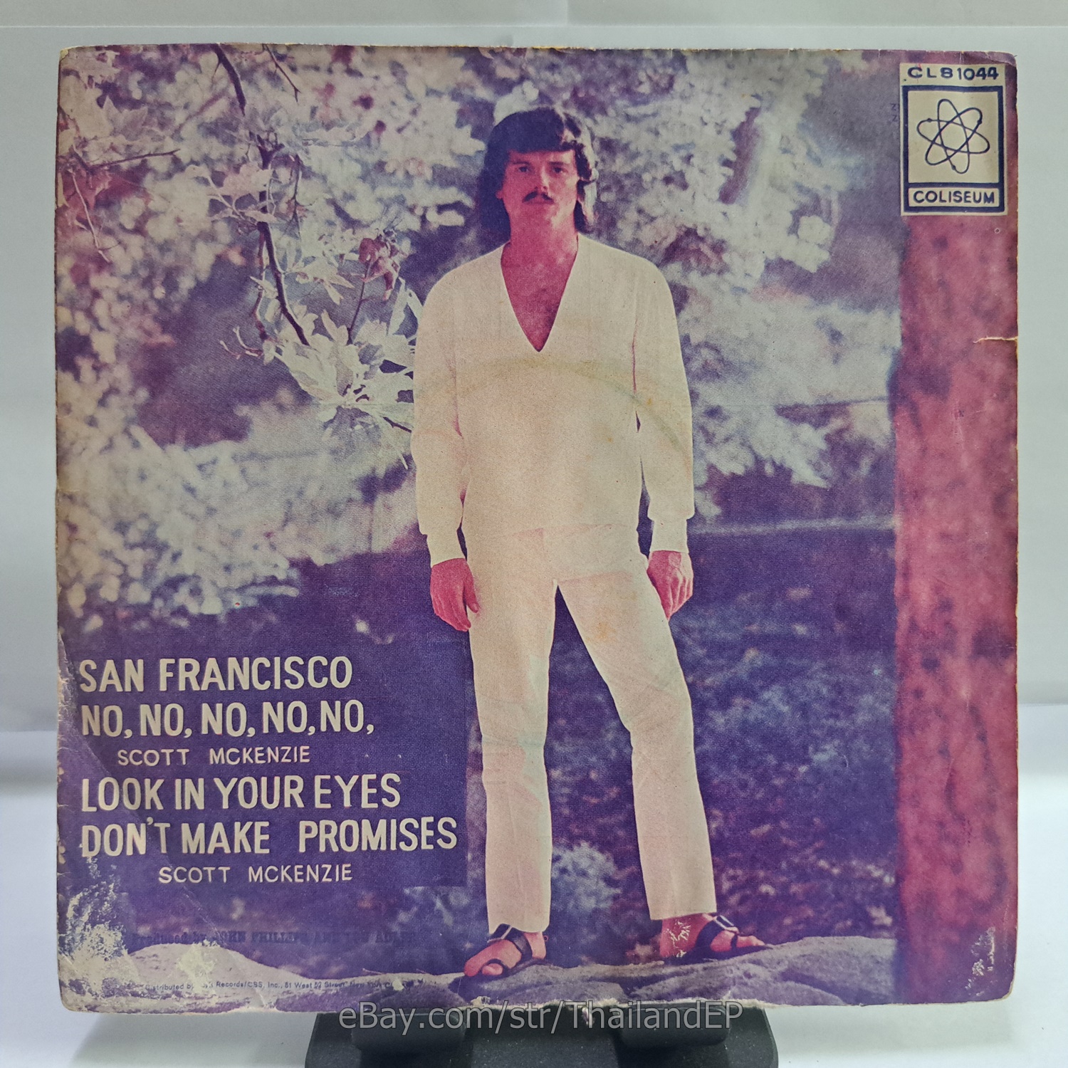 SCOTT MCKENZIE /SAN FRANCISCO /LOOK IN YOUR EYES / THAI EP 7" THAILAND 45RPM