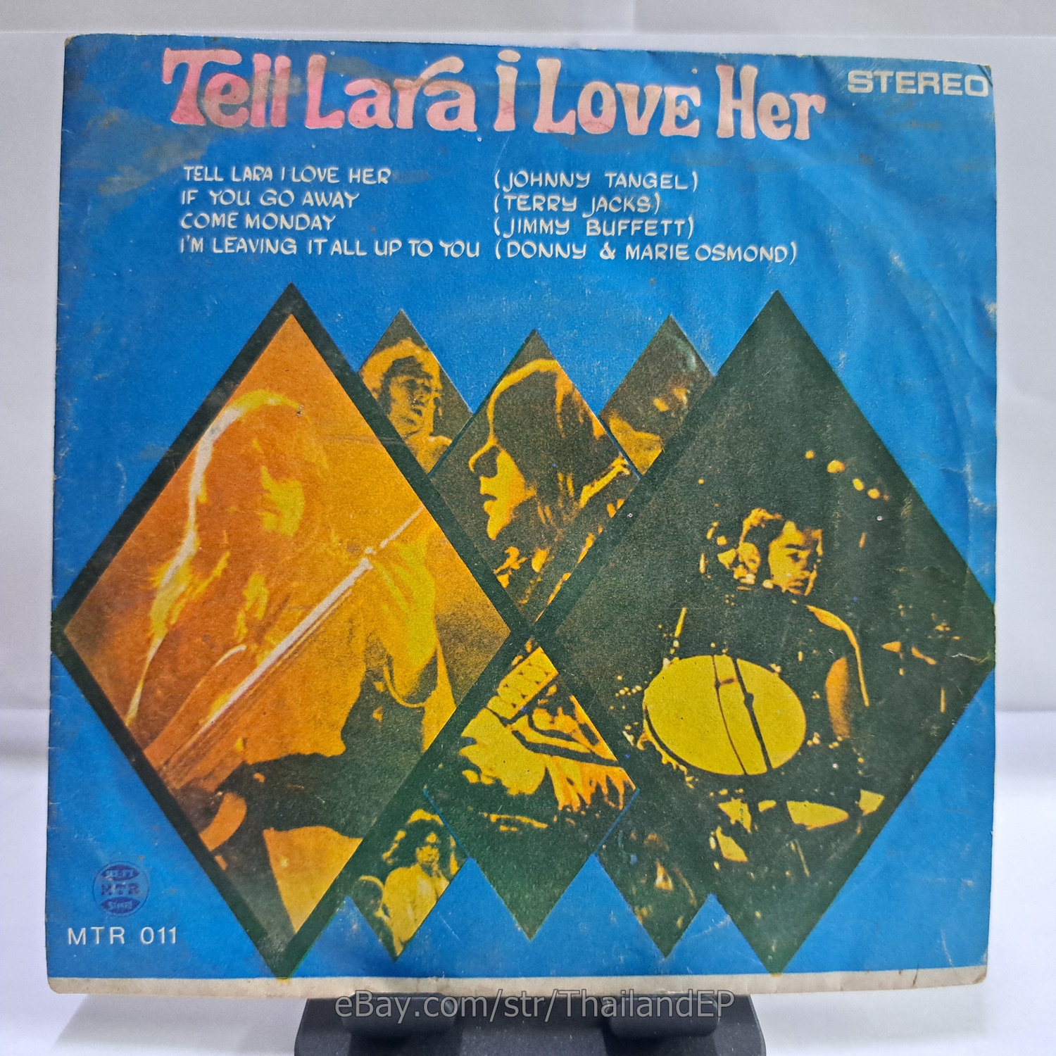 JOHNNY T. ANGEL /TERRY JACKS /JIMMY BUFFETT /DONNY & MARIE OSMOND THAI EP 7"