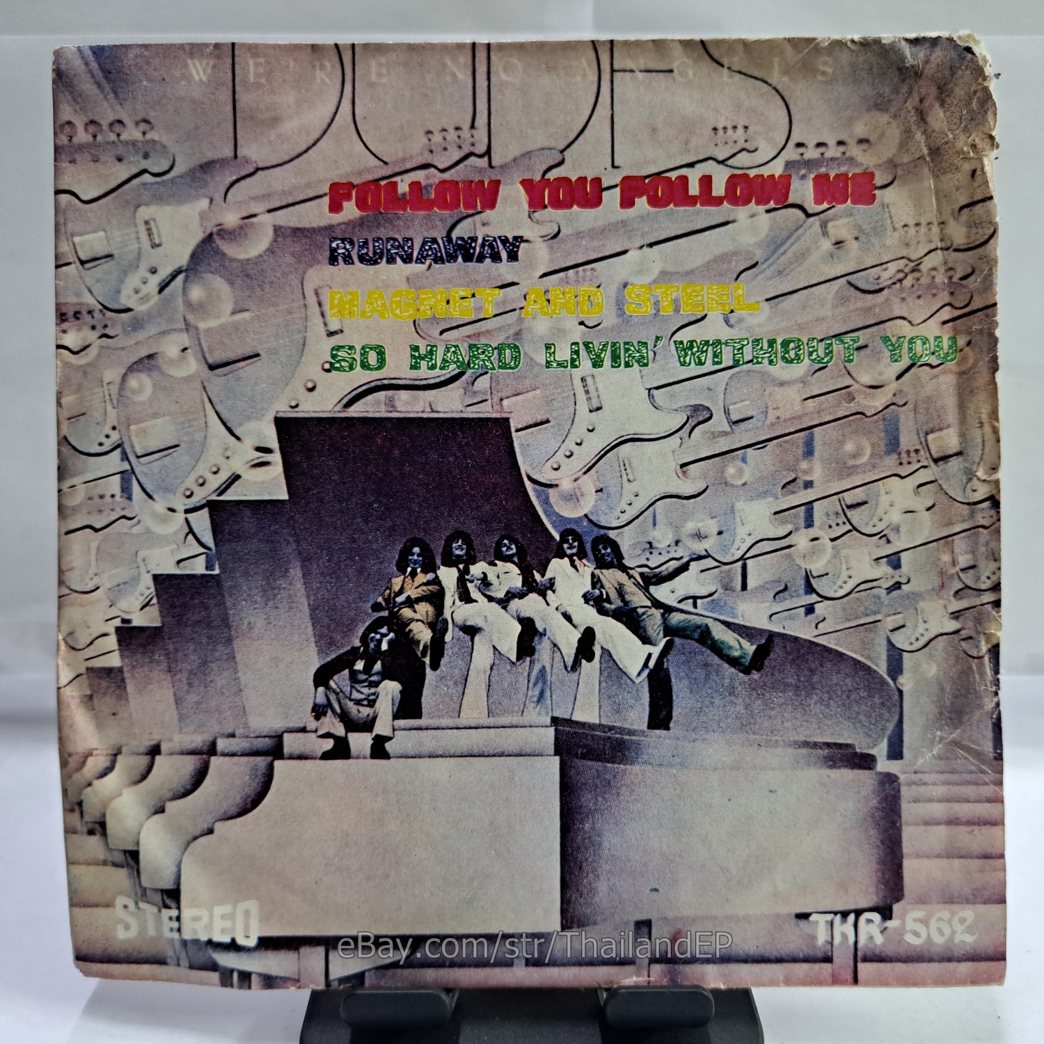 GENESIS /FOLLOW YOU FOLLOW ME /WALTER EGAN /AIRWAVES THAI EP 7" THAILAND 45RPM