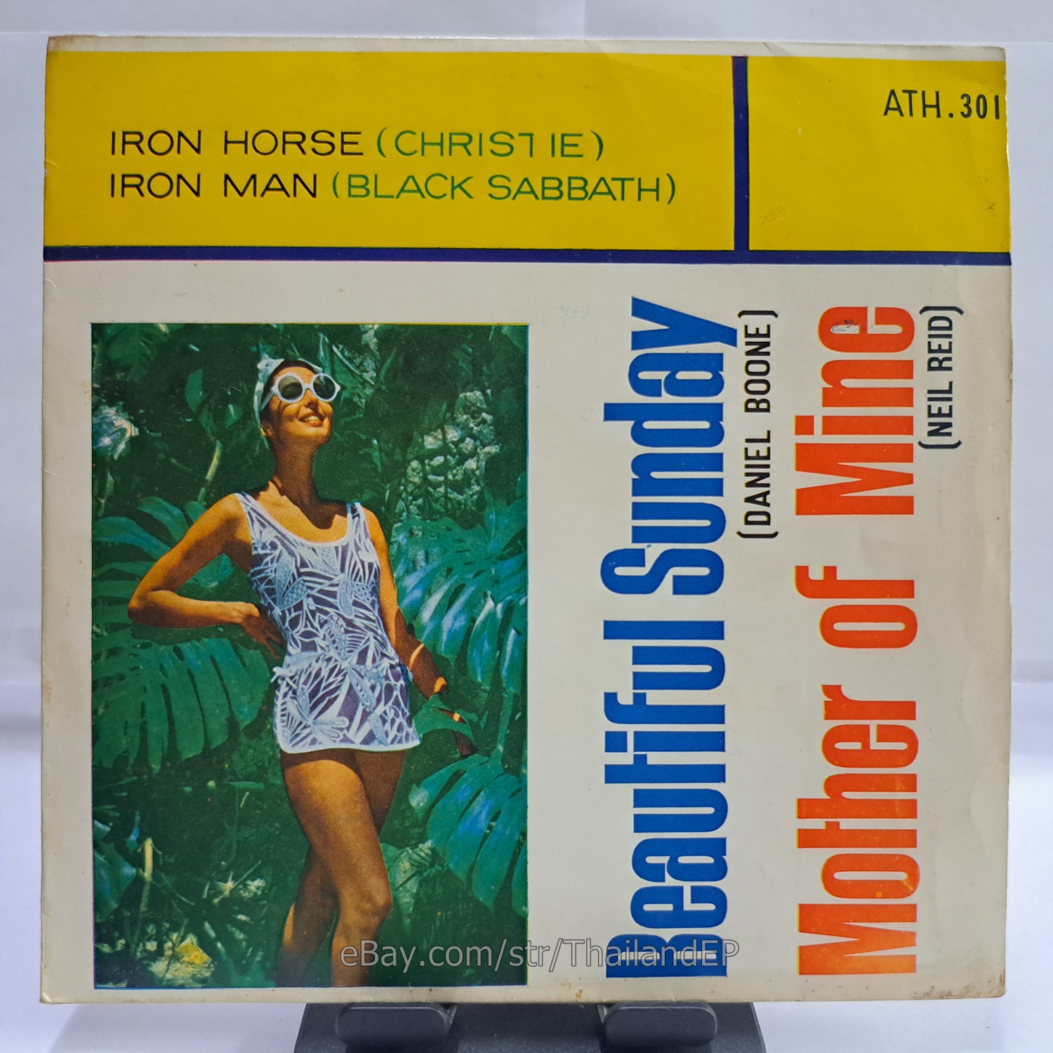 DANIEL BOONE - BEAUTIFUL SUNDAY (ATH301) 7" Thai EP