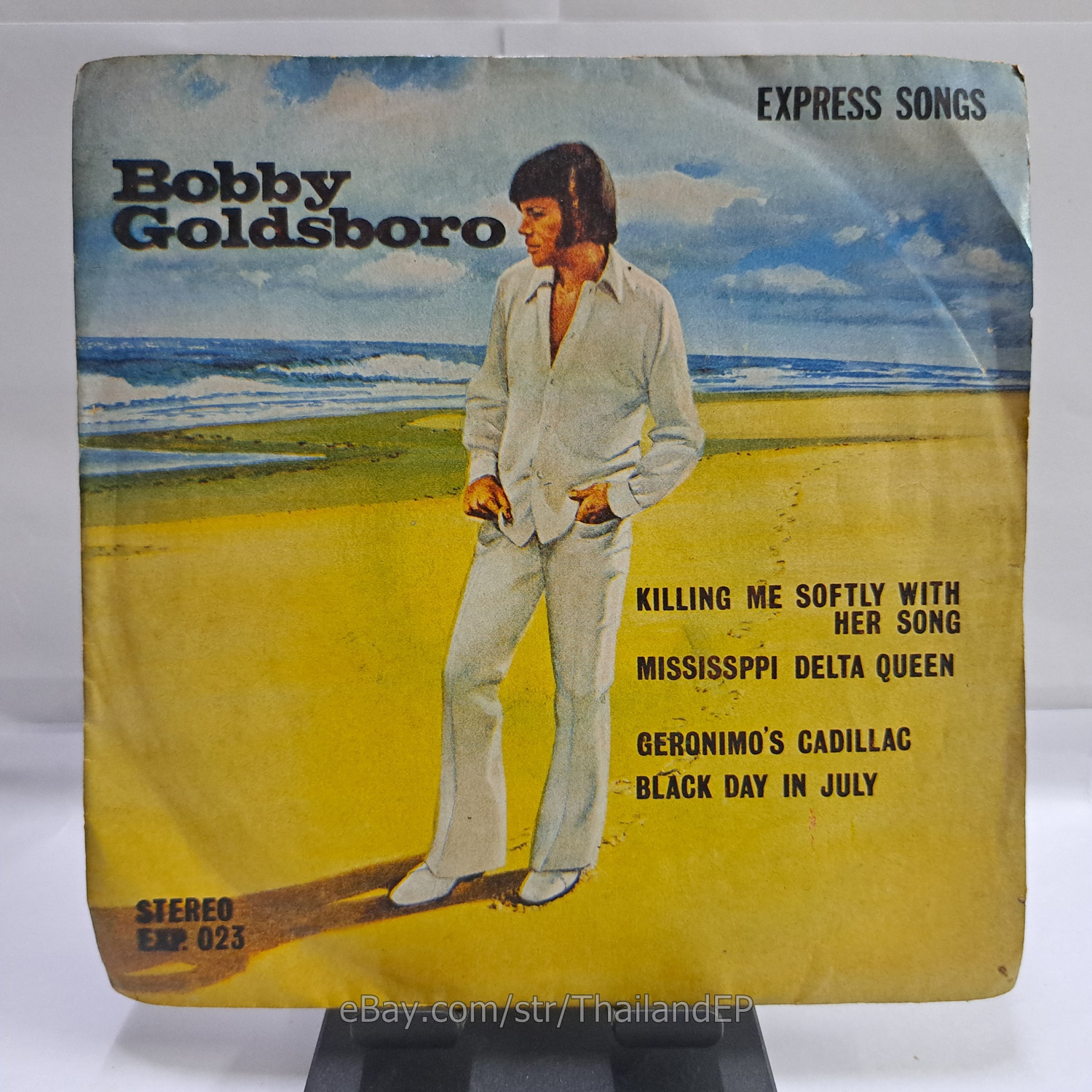 BOBBY GOLDSBORO /KILLING ME SOFTLY WITH HER SONG /JOHNNY RIVERR / THAI EP 7"