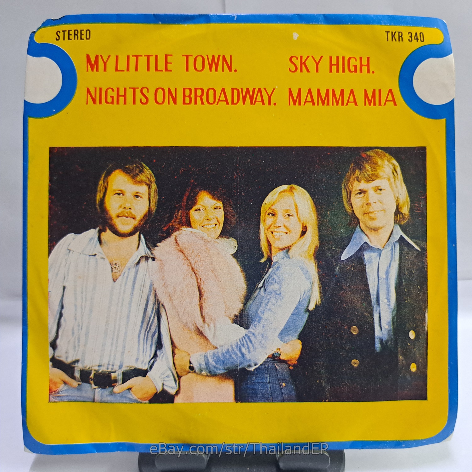 ABBA /MAMMA MIA / / THAI EP 7" THAILAND 45RPM RARE
