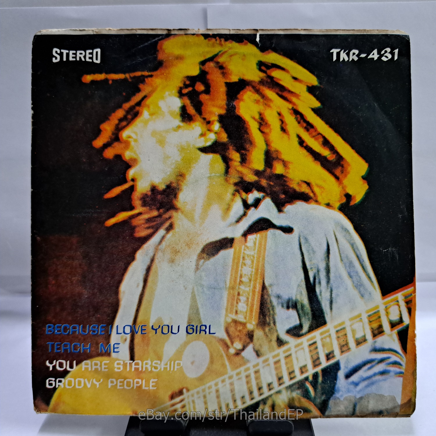 BOB MARLEY COVER PICTURE SLEEVE / / / THAI EP 7" THAILAND 45RPM