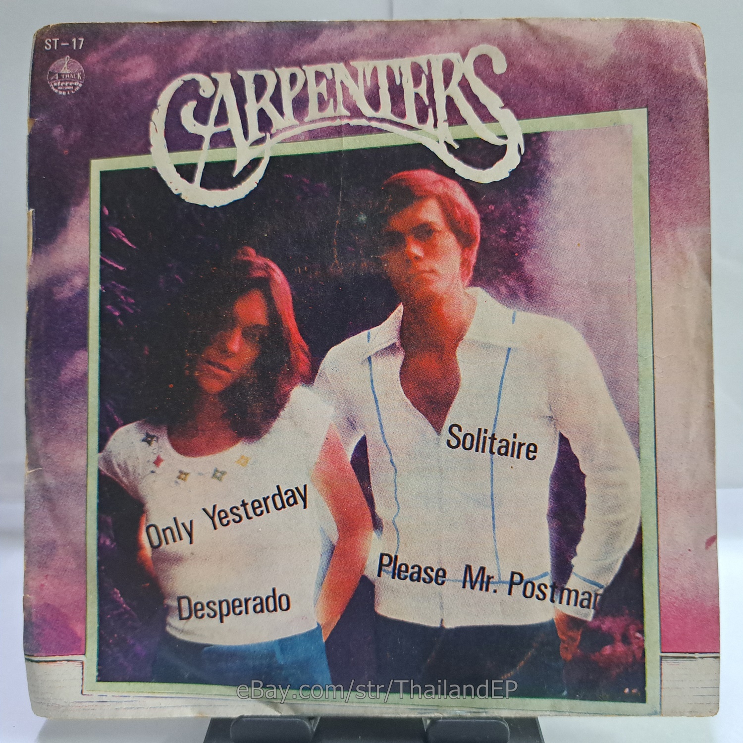 CARPENTERS HORIZON - ONLY YESTERDAY (ST17) 7" Thai EP