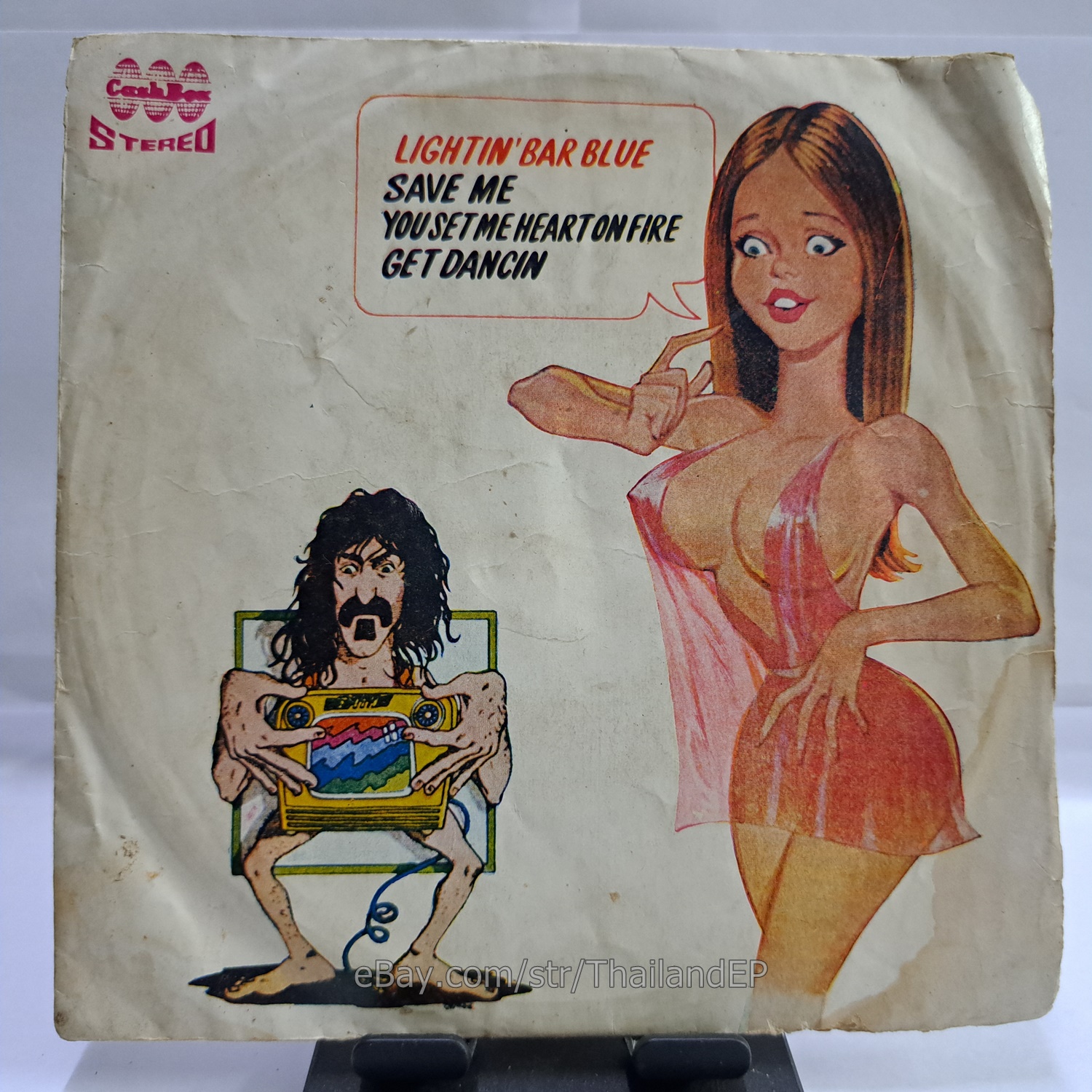 FRANK ZAPPA PICTURE COVER /SILVER CONVENTION /TINA CHARLES / THAI EP 7" THAILAND