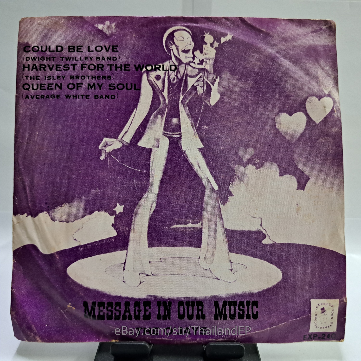 THE O'JAYS - MESSAGE IN OUR MUSIC (EXP240) 7" Thai EP
