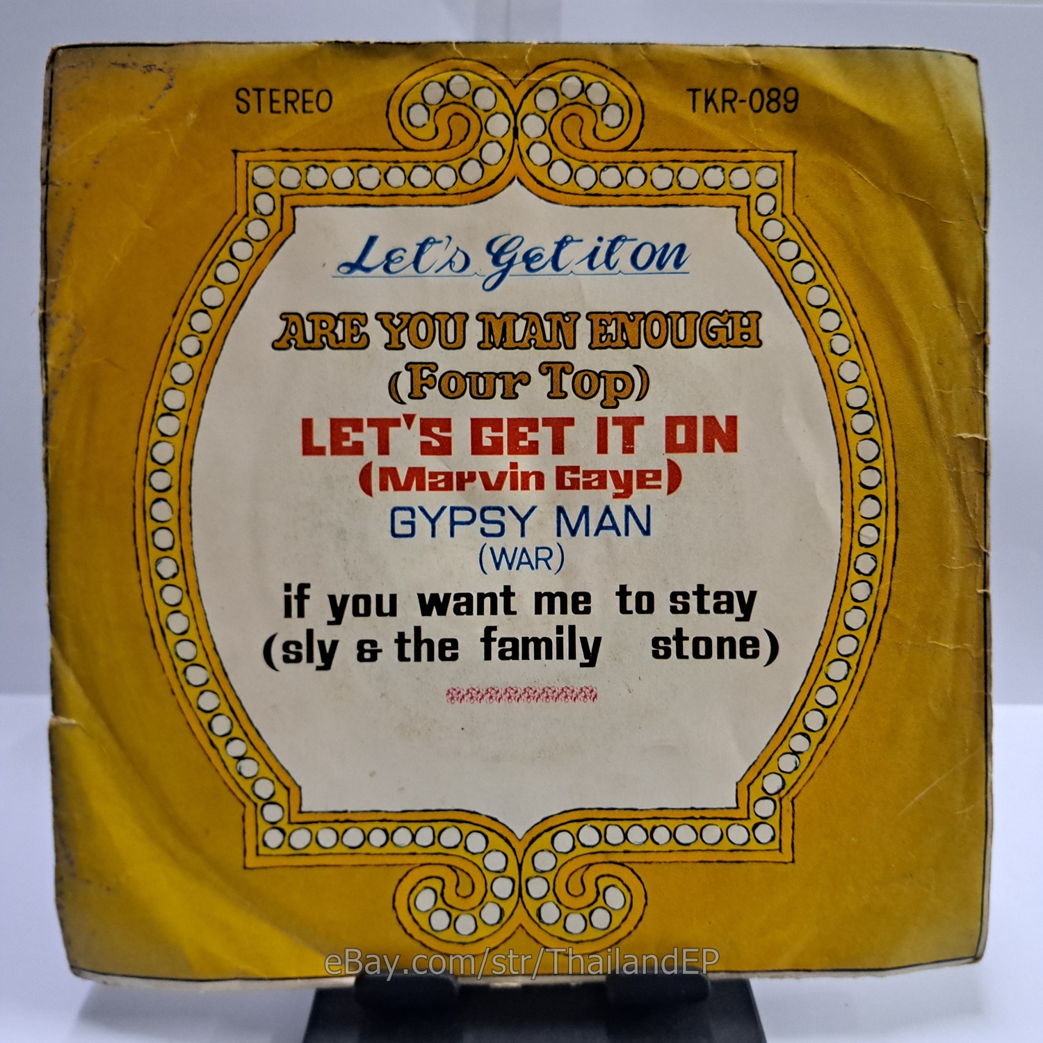 FOUR TOP - ARE YOU MAN ENOUGH (TKR089) 7" Thai EP