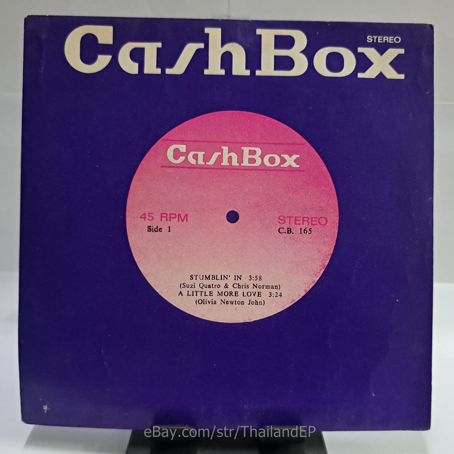 SUZI QUATRO & CHRIS NORMAN /OLIVIA NEWTON JOHN / /SANTANA THAILAND EP THAI RARE