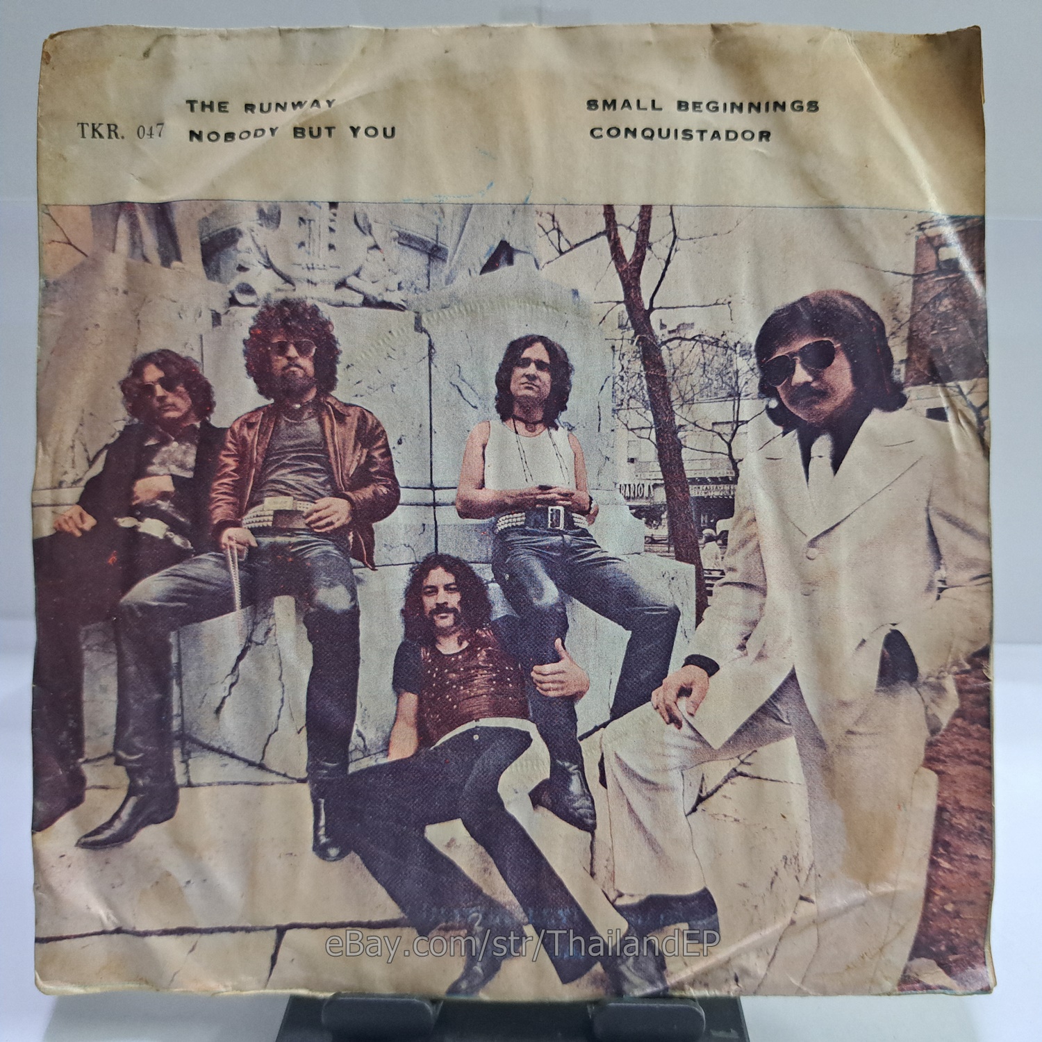 THE GRASS ROOTS - THE RUNWAY (TKR 047) 7" Thai EP