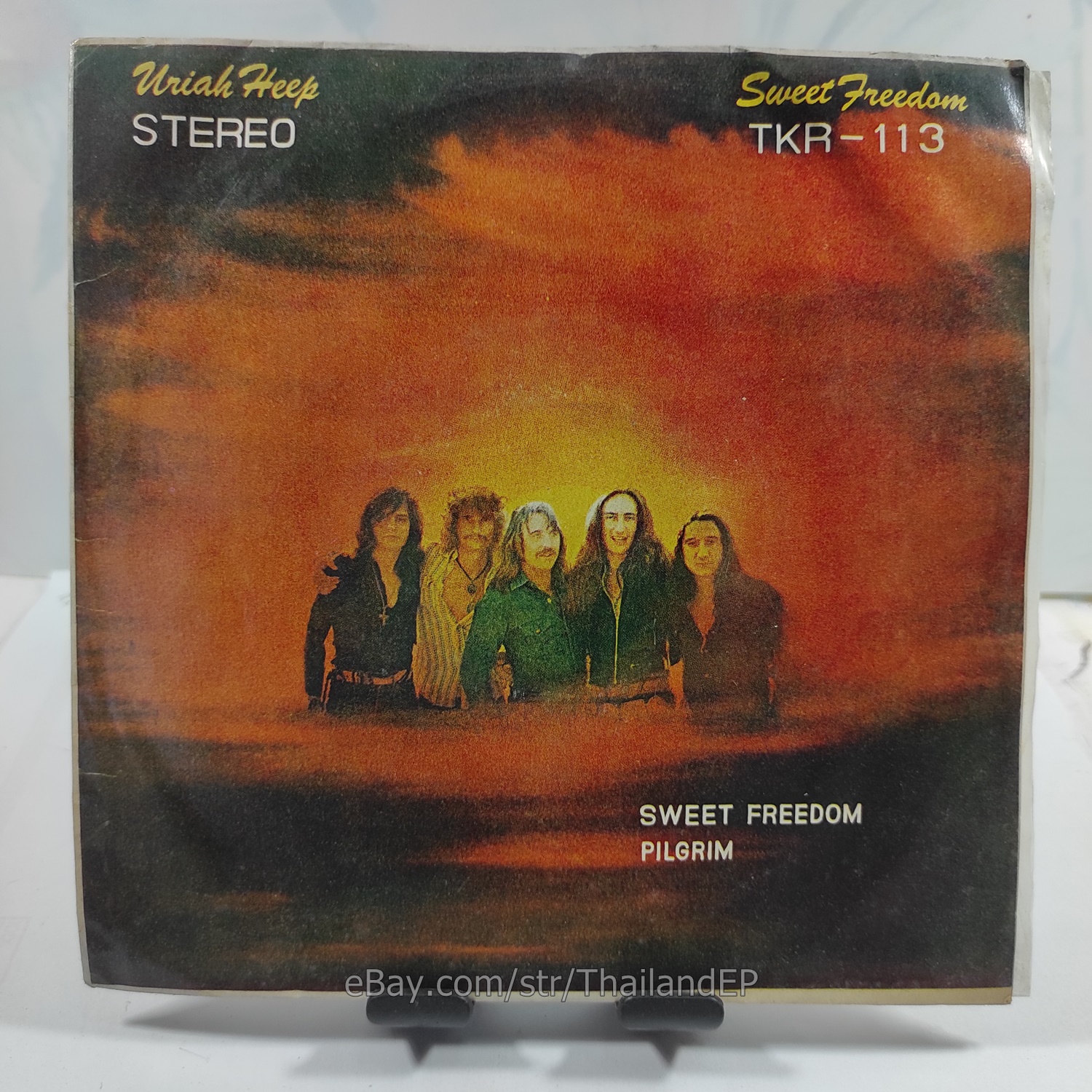 URIAH HEEP - SWEET FREEDOM (TKR 113) 7" Thai EP