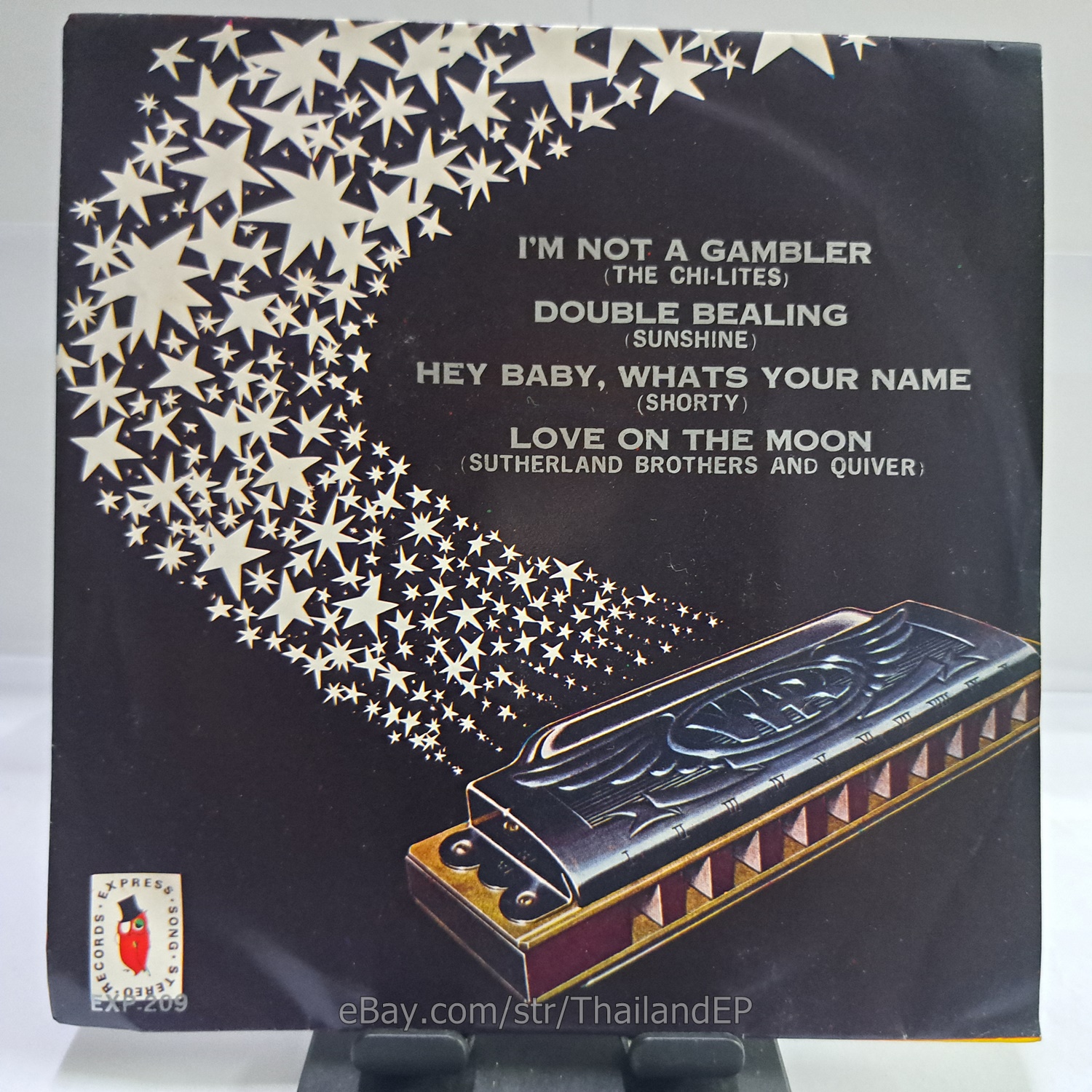 THE CHI-LITES - I'M NOT A GAMCLER (EXP. 209) 7" Thai EP