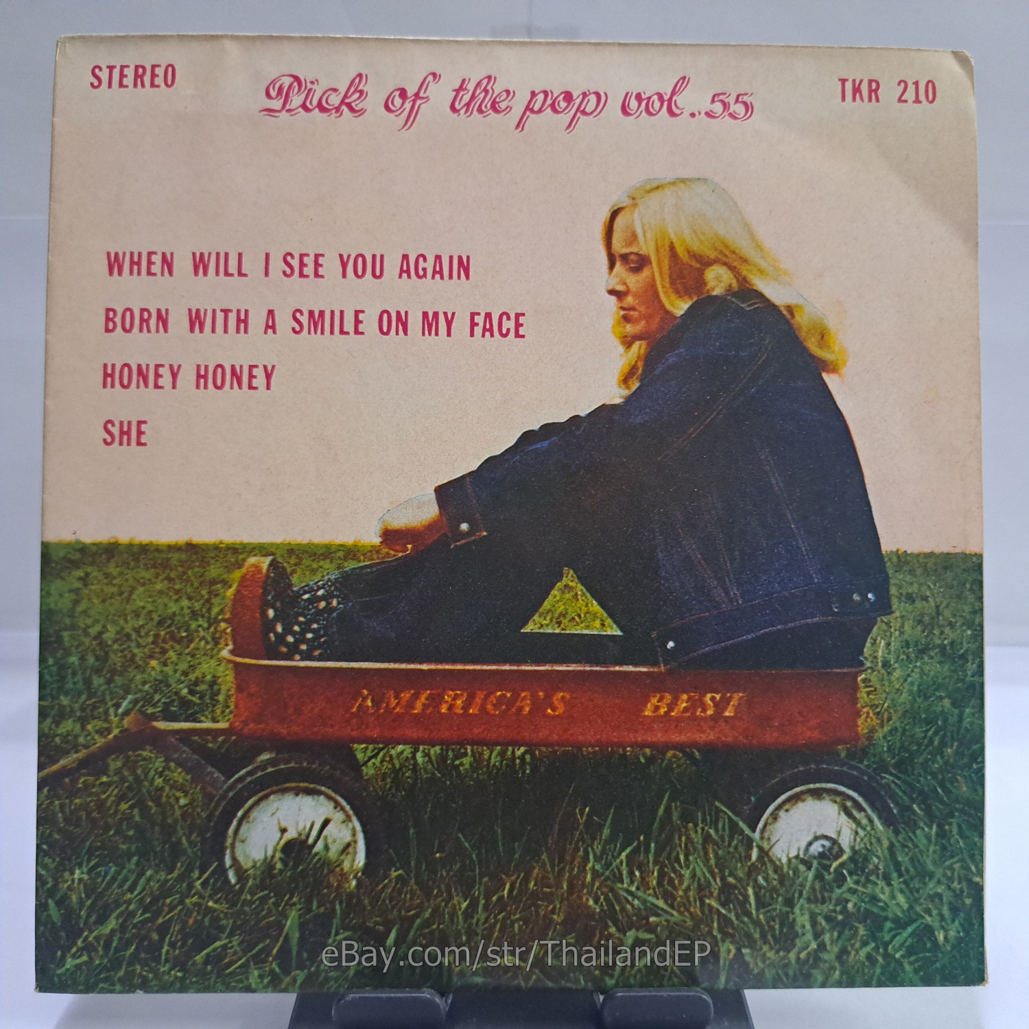 THE THREE DEGREES - WHEN WILL I SEE YOU AGAIN (TKR 210) 7" Thai EP