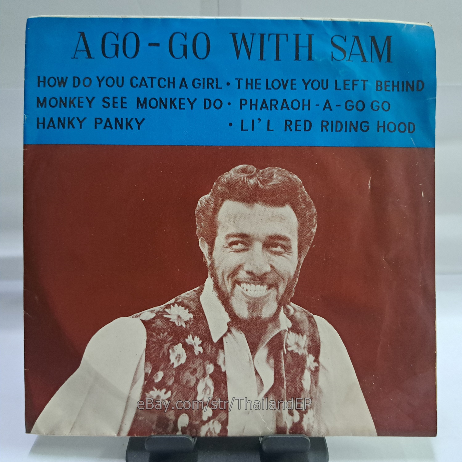 A GO-GO WITH SAM - HOW DO YOU CATCH A GIRL (MTR-68) 7" Thai EP