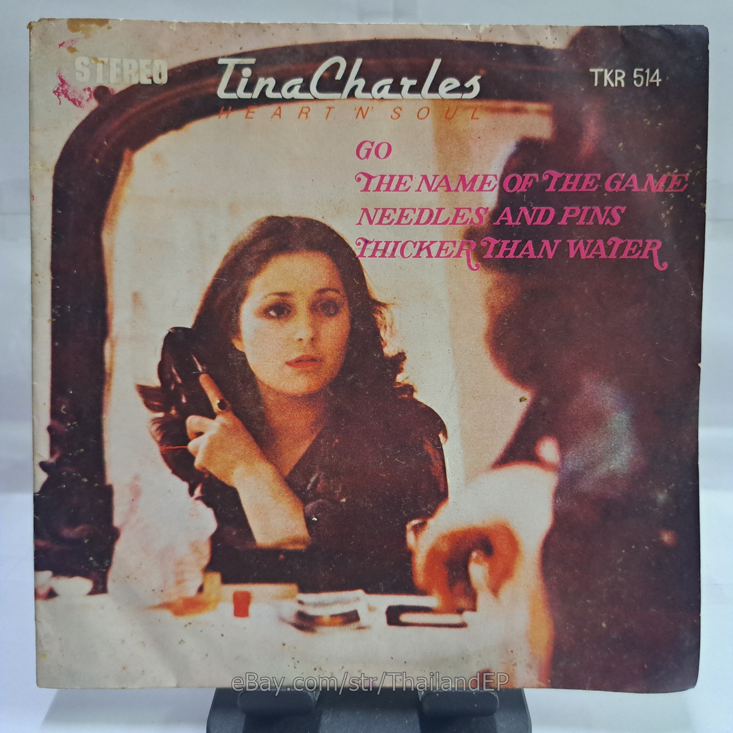 TINA CHARLES - GO (TKR 514) 7" Thai EP