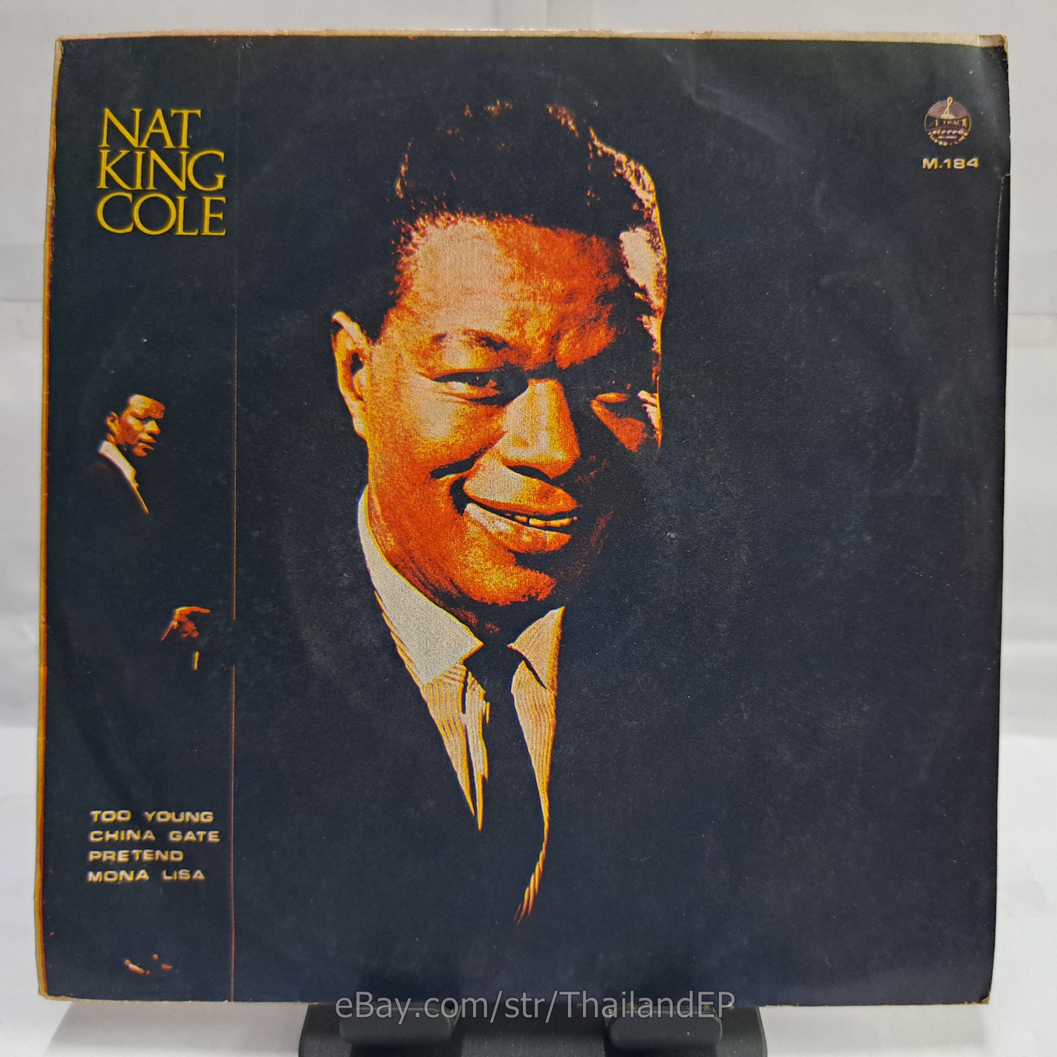 NAT KING COLE - TOO YOUNG (M. 184) 7" Thai EP