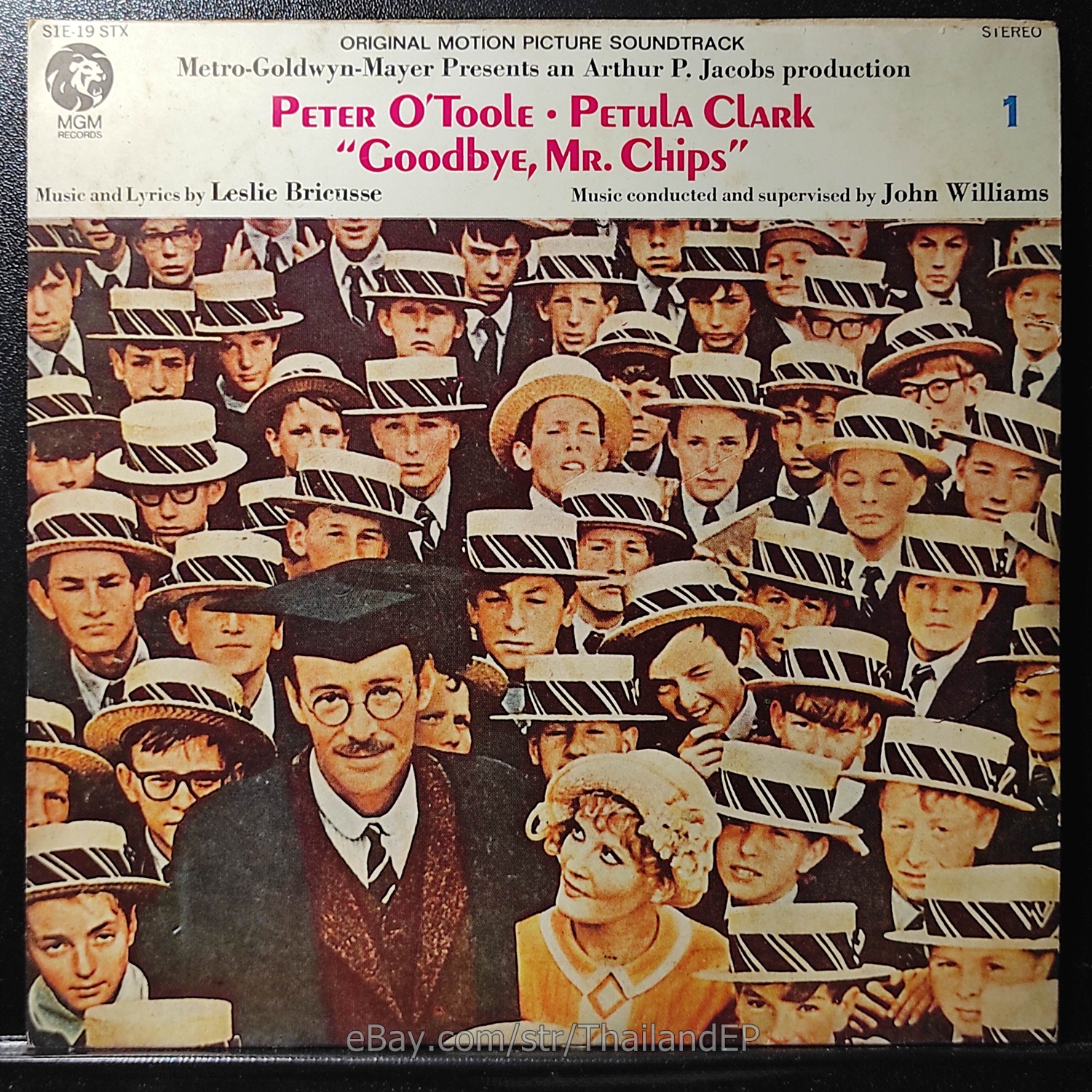 Peter O'Toole & Petula Clark - Overture (STX-1) 7" Thai EP