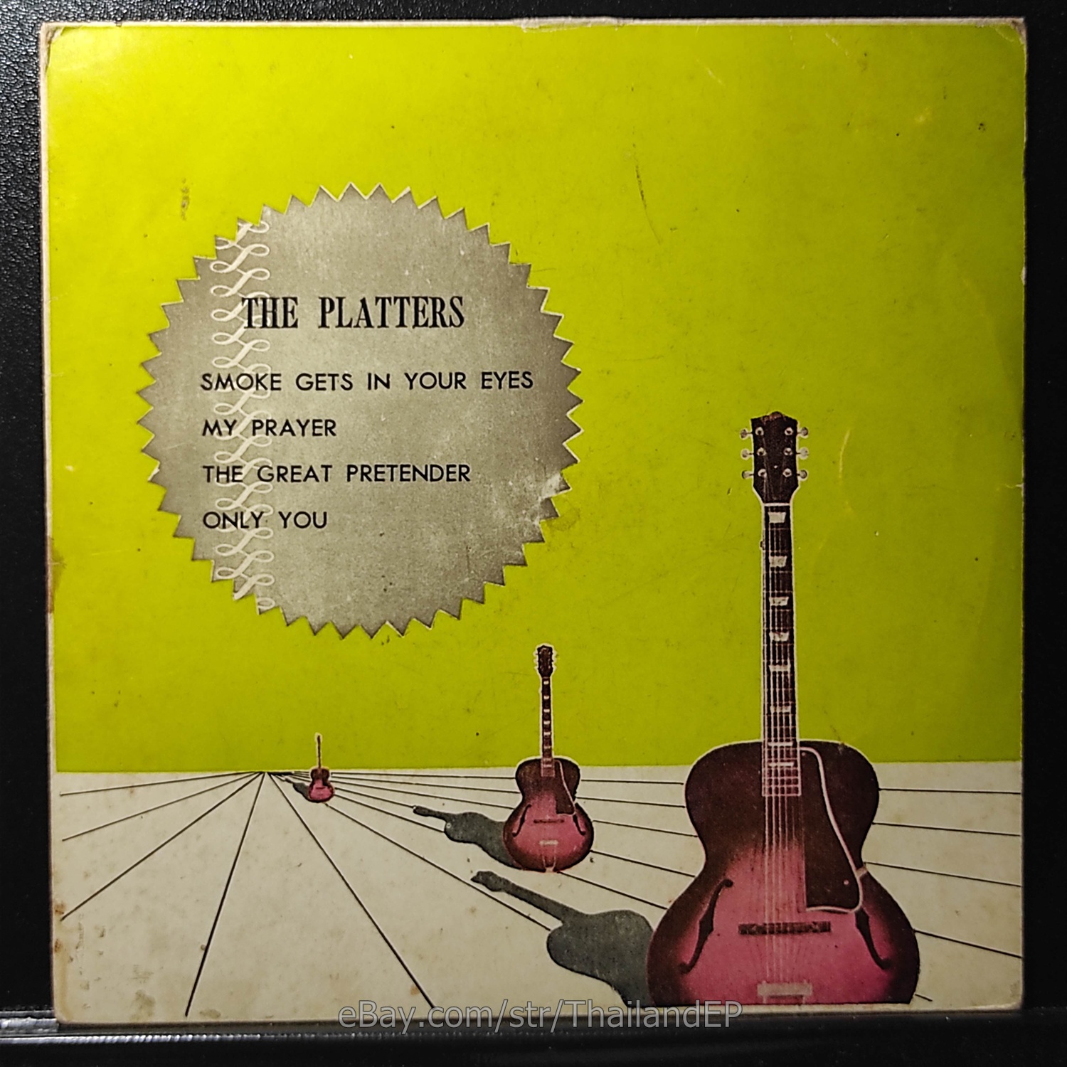 The Platters - My Prayer (MTEA-103) 7" Thai EP