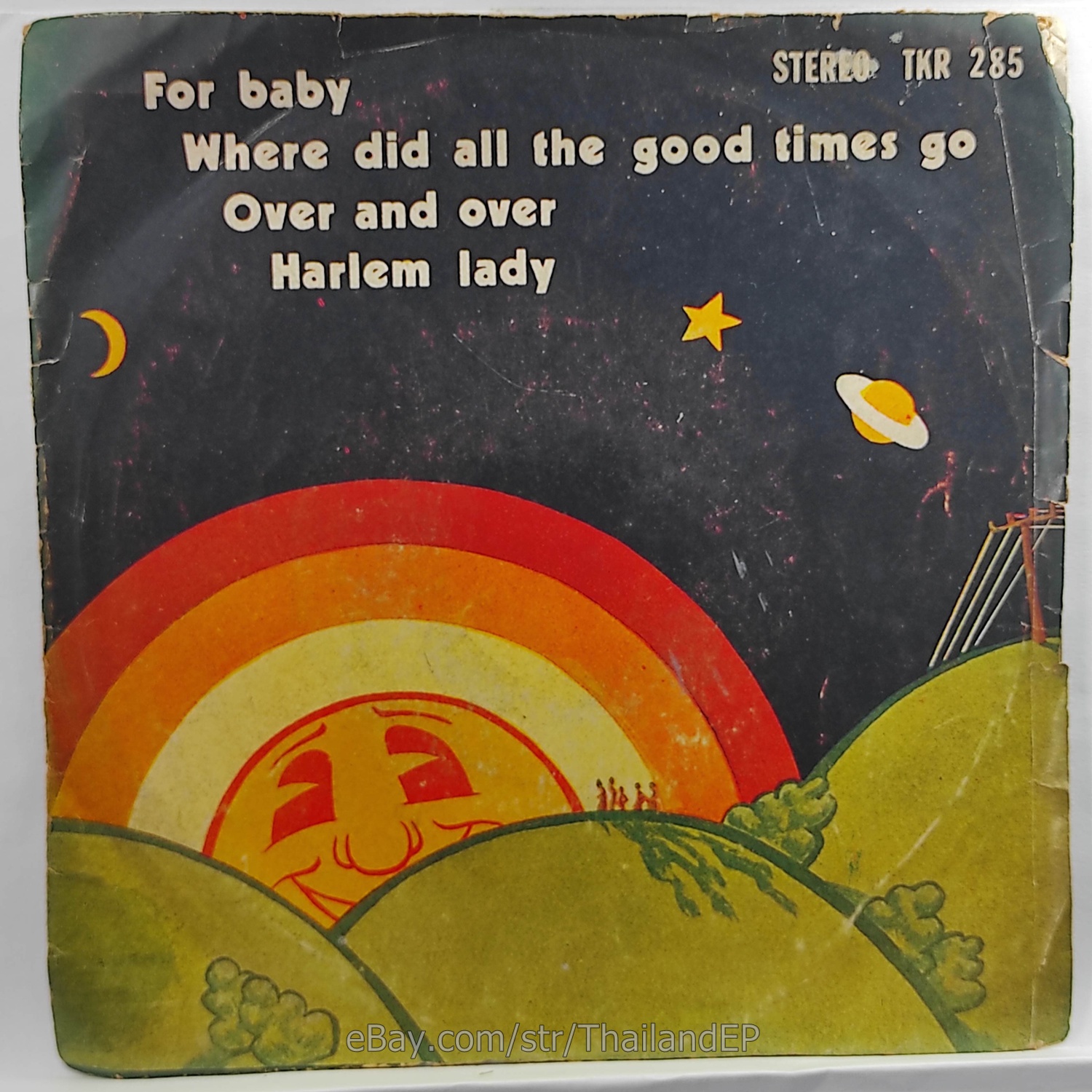 JOHN DENVERS - FOR BABY (TKR 285) 7" Thai EP