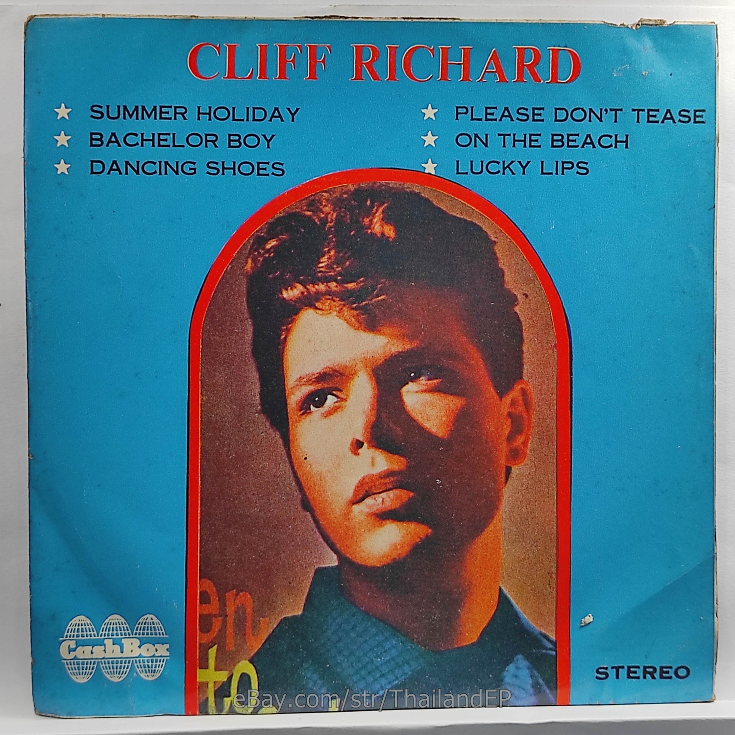 CLIFF RICHARD - SUMMERHOLIDAY (KS-032) 7" Thai EP