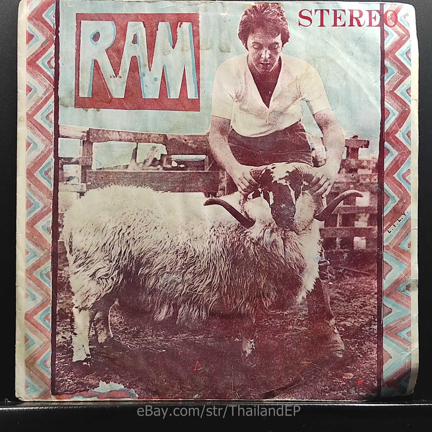 PAUL & LINDA MCCARTNEY /MONKBERRY MOON DELIGHT / / THAILAND EP 45 THAI MC-904